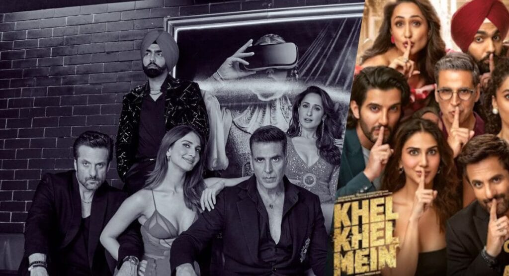 Khel Khel Mein Movie Reviews (2024): A Famous Star-Studded Comedy Caper poster