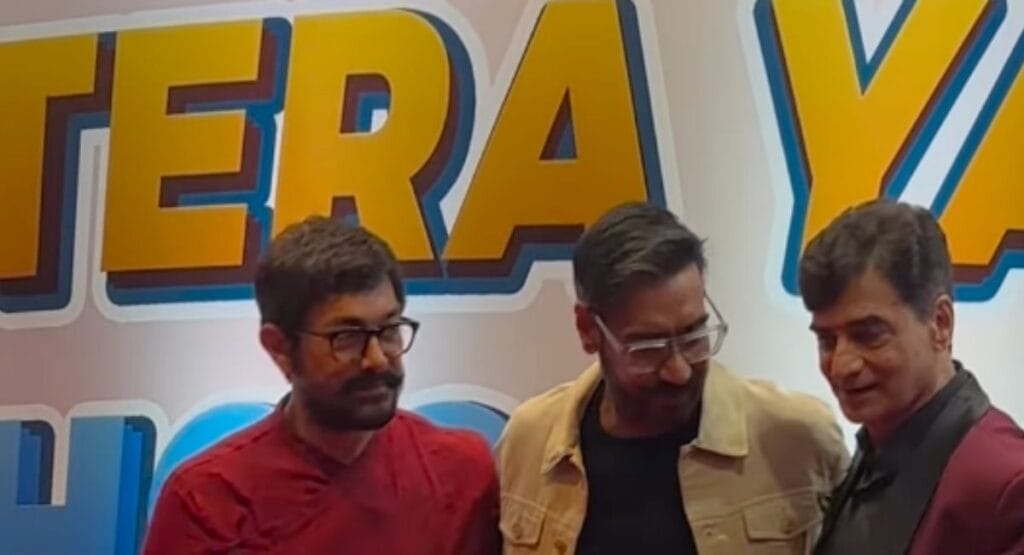 Ishq Reunion at Tera Yaar Hoon Main Event: A Nostalgic Moment for Aamir and Ajay Fans poster