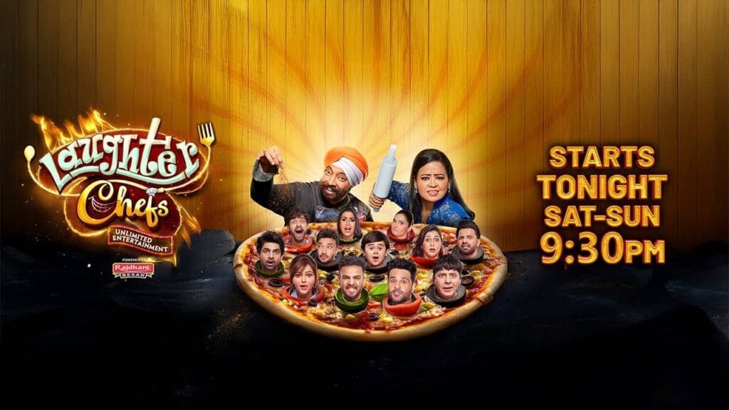 Internet Sensation Bottle Baba Brings laughs to celeb chefs in laughter chef S2 poster